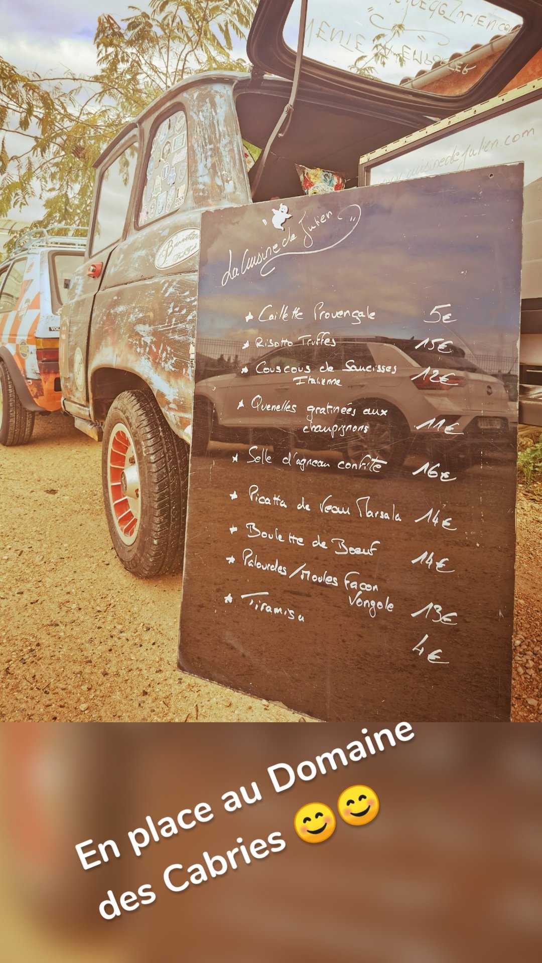 En place au Domaine des Cabries 😊😊